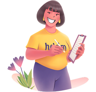 Registration checklist illustration